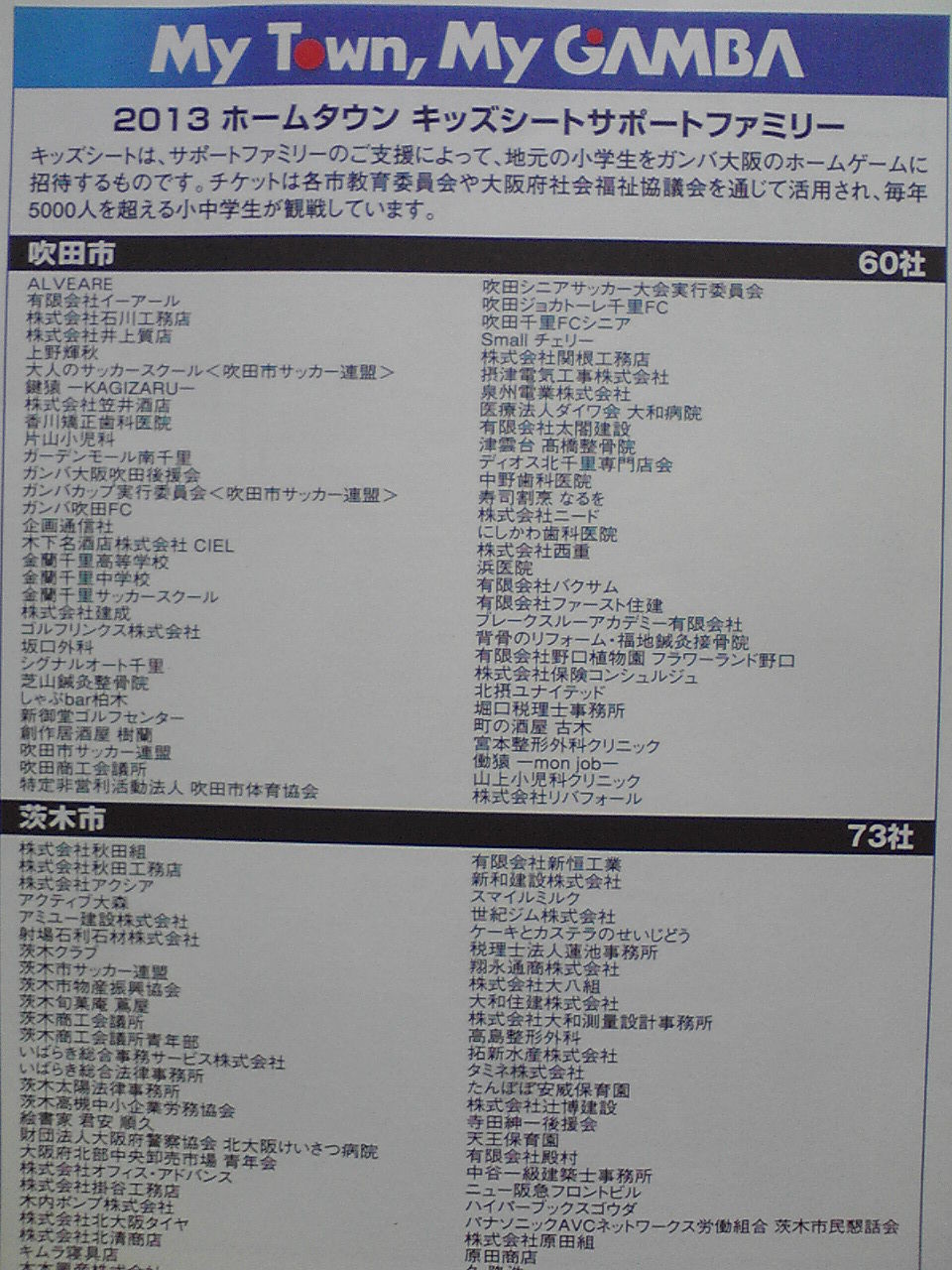 イヤーブックから見えるホームタウン ガンバシスト編 ほくせつ記者ノート 14 ほくせつ青黒つーしん ほくつー ガンバ大阪 でホームタウンを盛り上げるための情報サイト イヤーブックから見えるホームタウン ガンバシスト編 ほくせつ記者ノート 14 ほくせつ青黒つーしん ほくつー ガンバ大阪 でホームタウンを盛り上げるための情報サイト