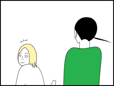 旦那と見つめ合う25