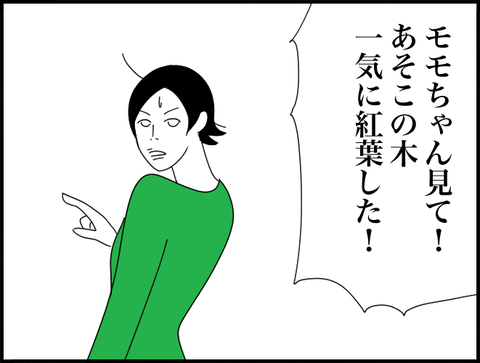 一気に紅葉した