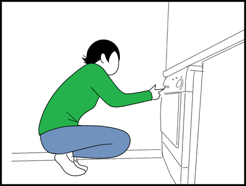 乾燥機とホリー