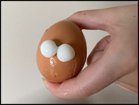 ぽこぽこゆでたまご