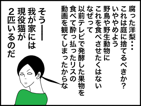 野鳥が酔ったら困るな