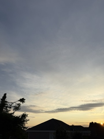 夕日１