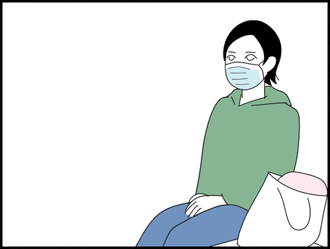 病院で待つホリー