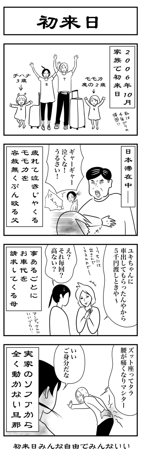 第８７話初来日