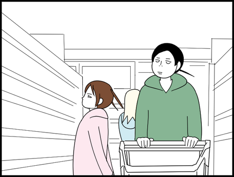 ３人で買い物