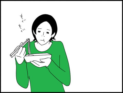 焼きそばもぐもぐ