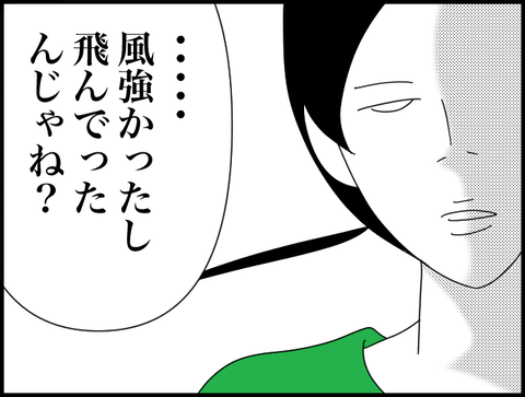 強風で飛んだんじゃね？