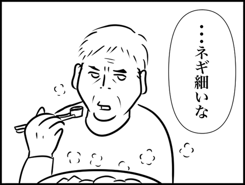ネギ細いな
