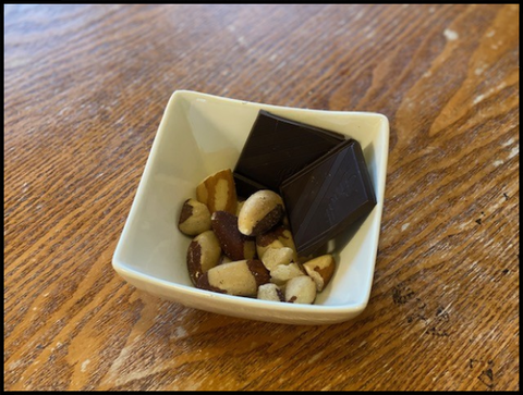 チョコとナッツ