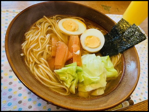 ラーメン出来上がり