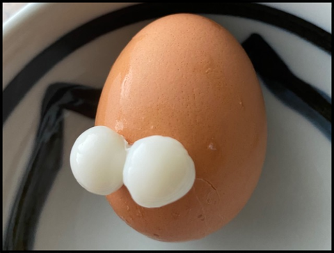 ぽこぽこゆでたまご