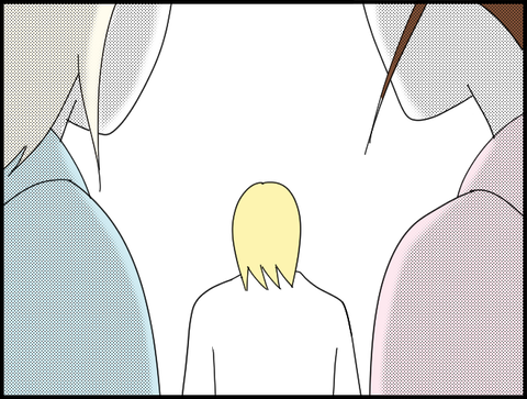 シャワーいく旦那見る娘達
