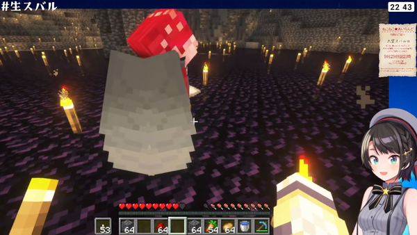 【#生スバル】借金返済_Mine Craft【ホロライブ_大空スバル】 01-40-05.85