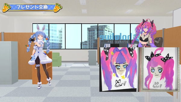 【3D】ぺこヴィヴィが初めて会う【ホロライブ_兎田ぺこら】#ぺこヴィヴィ初対面 01-05-33.02