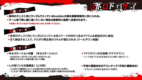 【#ホロドロケイ 】詳しいゲーム内容全貌公開!事前ルール説明会📙【風真いろは_ホロライブ】 00-18-40.05