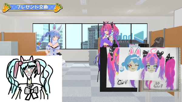 【3D】ぺこヴィヴィが初めて会う【ホロライブ_兎田ぺこら】#ぺこヴィヴィ初対面 01-07-54.67
