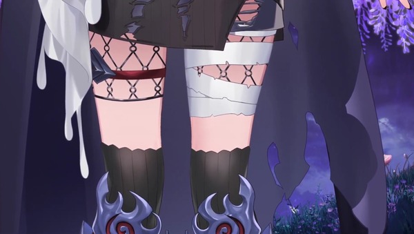 【ホロライブ】シオリンモンハンコラボ衣装スクショ集　デザインモチーフはオドガロン亜種