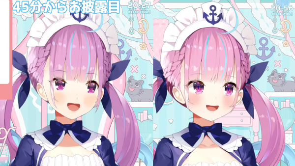 【#湊あくあビジュメンテ】新しくなったあてぃしをみて!【湊あくあ_ホロライブ】 00-56-12.50
