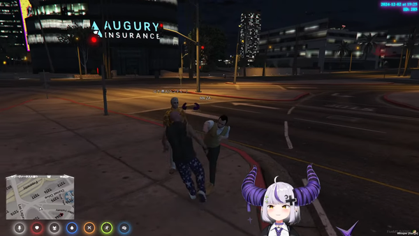 【VCR】#1久しぶりだなスト鯖GTA❕出勤します❕👮⟡【ラプラス・ダークネス_ホロライブ】 00-55-06.77