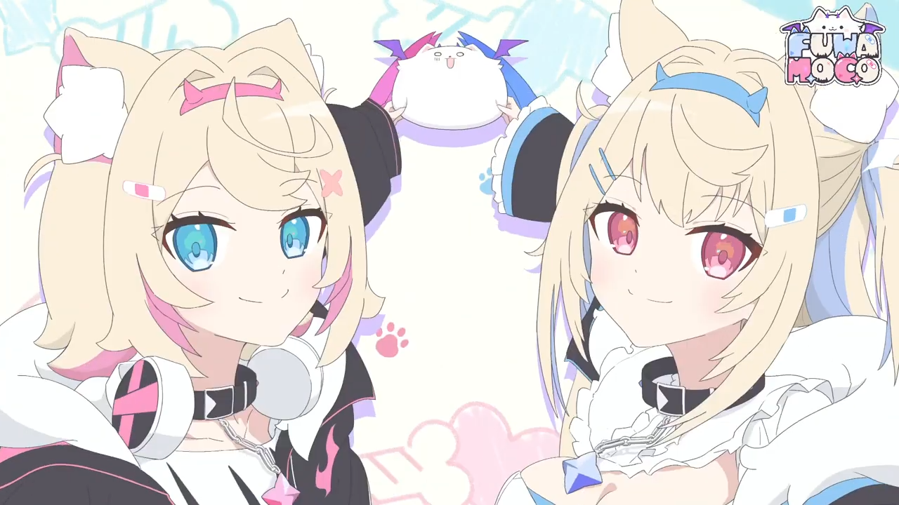 α2 ホロライブ 密着&手を挙げるフワワ&モココ・アビスガード スリーブ&プレマ α2 ホロライブ 密着&手を挙げるフワワ&モココ・アビスガード