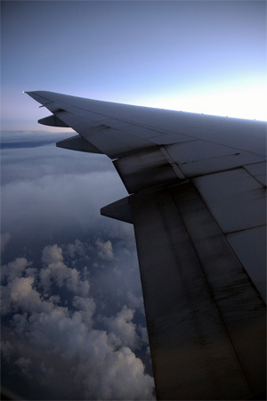 B777窓外