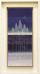 s*o様 照沼光治　紫峰　アクリルスクラッチ5号 絵画作品のご紹介№1～照沼光治「四季シリーズ」 : ほるぱ～る －HOLPart－