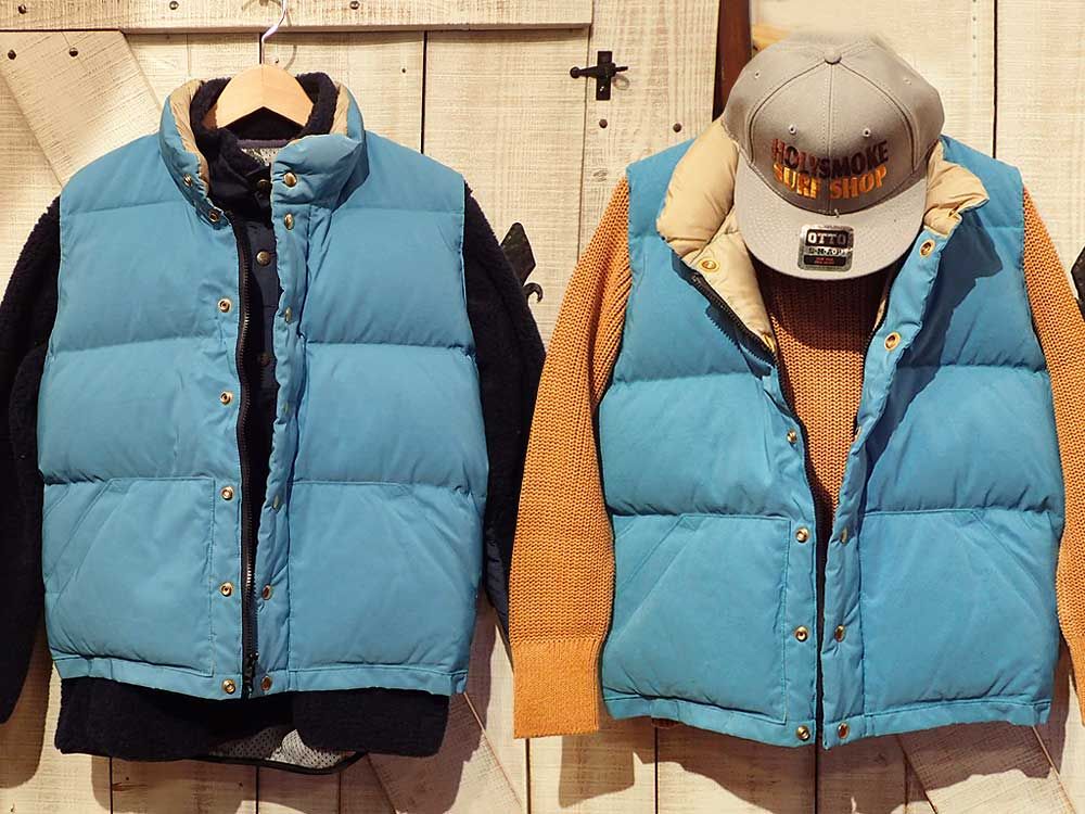 着回し力抜群 ダウンベスト : HOLYSMOKE