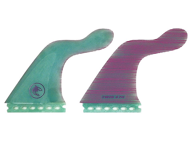 S-WINGS TWIN470 GREEN VOLANツインフィン美品 S-WINGS TWIN470 GREEN VOLANツインフィン美品 - メルカリ