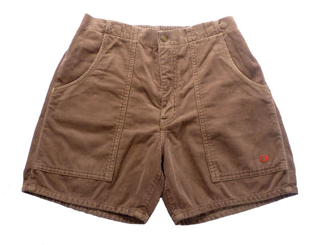 美品 OP オーシャンパシフィック コーデュロイショートパンツブラウン