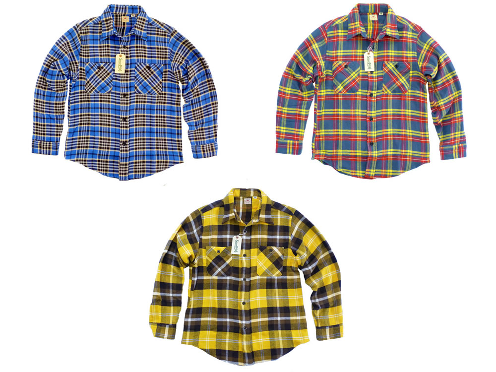 HOLYSMOKE SUGER CANE TWILL WORK SHIRTS