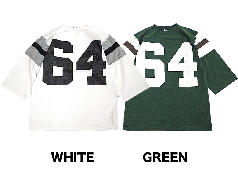 【あーい】JACKSON MATISSE/フットボールT JACKSON MATISSE】61 FOOTBALL TEE – ホーリースモーク