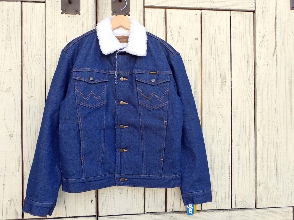 WRANGLER』ボアデニムジャケット : HOLYSMOKE