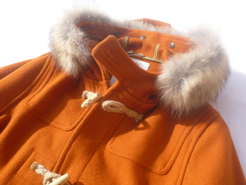 FIDELITY 24oz FUR DUFFLE COAT : HOLYSMOKE