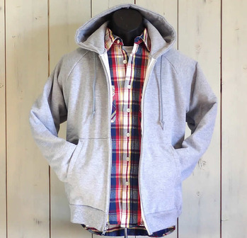 ネルシャツ パーカー 2 編集