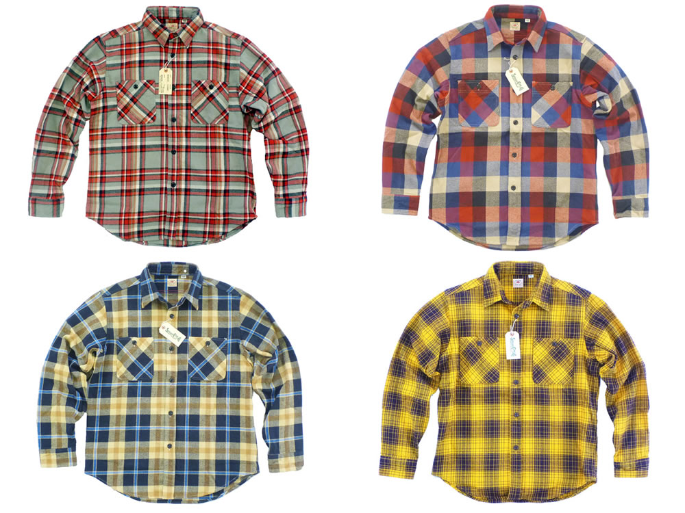 HOLYSMOKE SUGER CANE TWILL WORK SHIRTS