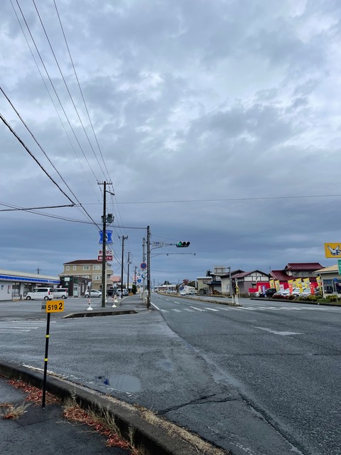 古館駅入口　　【2.8km地点】