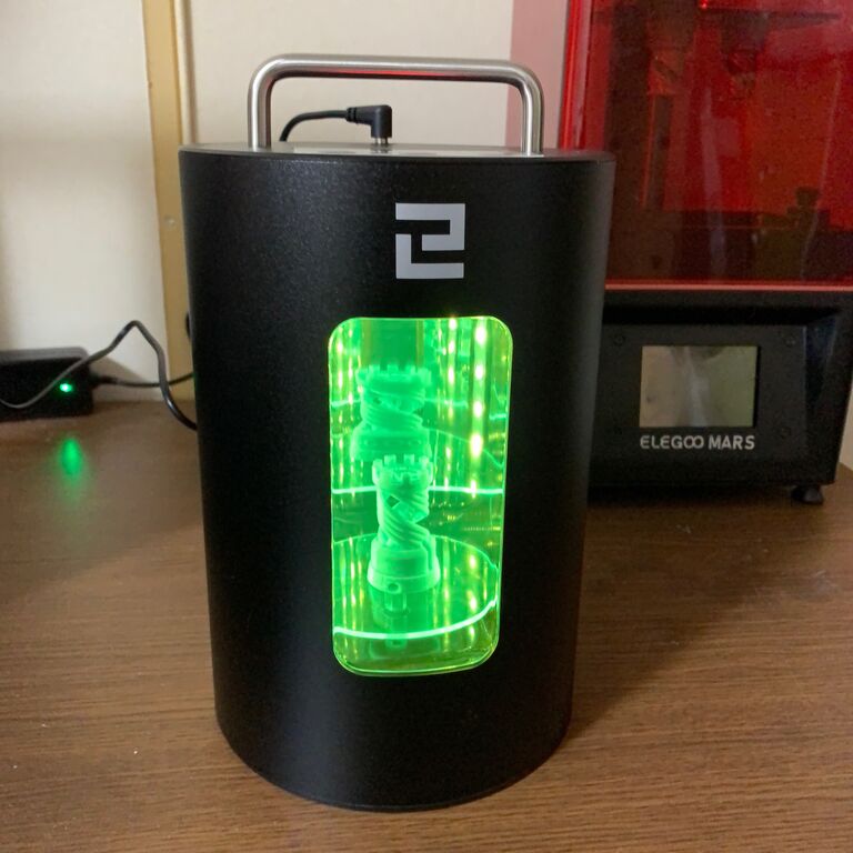 光造形3Dプリンタ用のUV硬化機を購入！！～ELEGOOマーキュリー硬化装置  