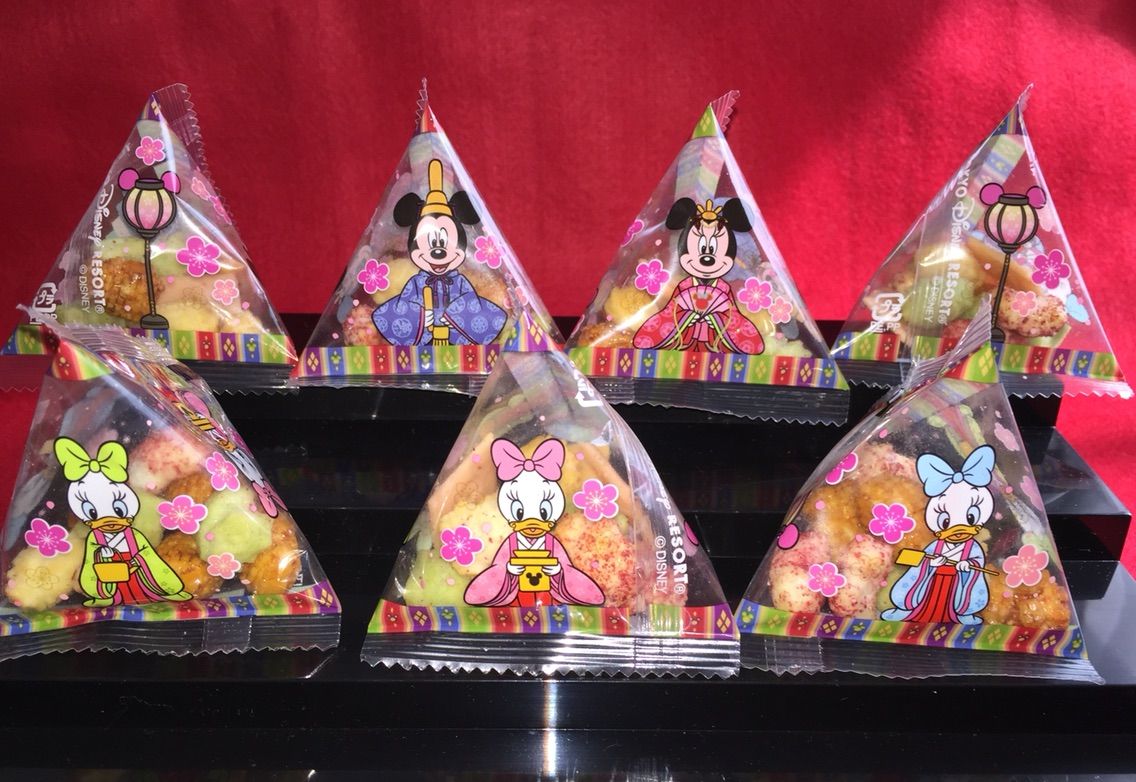 ディズニーあられでひな祭り Honakoとdisney 時々ですが