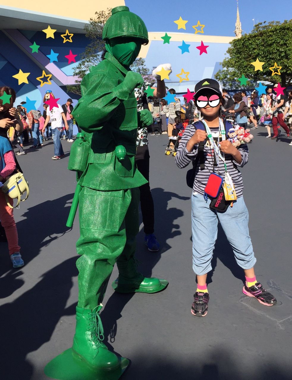 16 5 4 ディズニーランドへ トゥモローランド クリスタルパレスレストラン Honakoとdisney 時々ですが