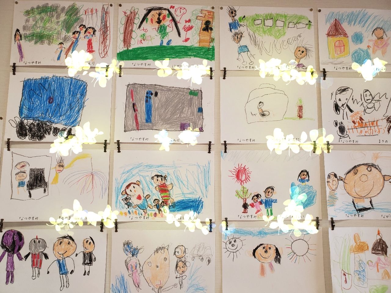 夏の思い出 お絵かき 豊南幼稚園のブログ