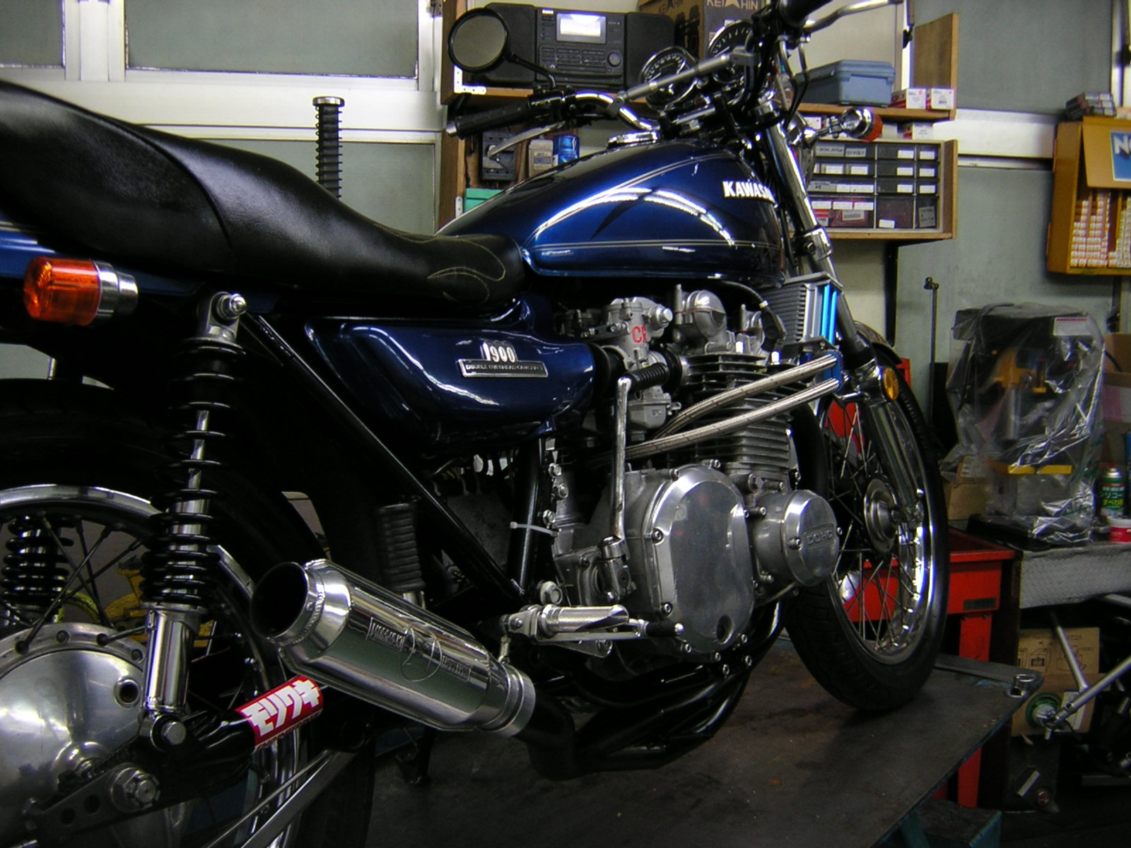 zrx1100フレアラインタンク！