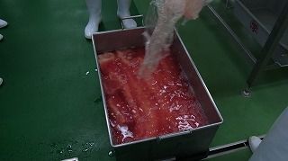 2週間漬け込んだロース