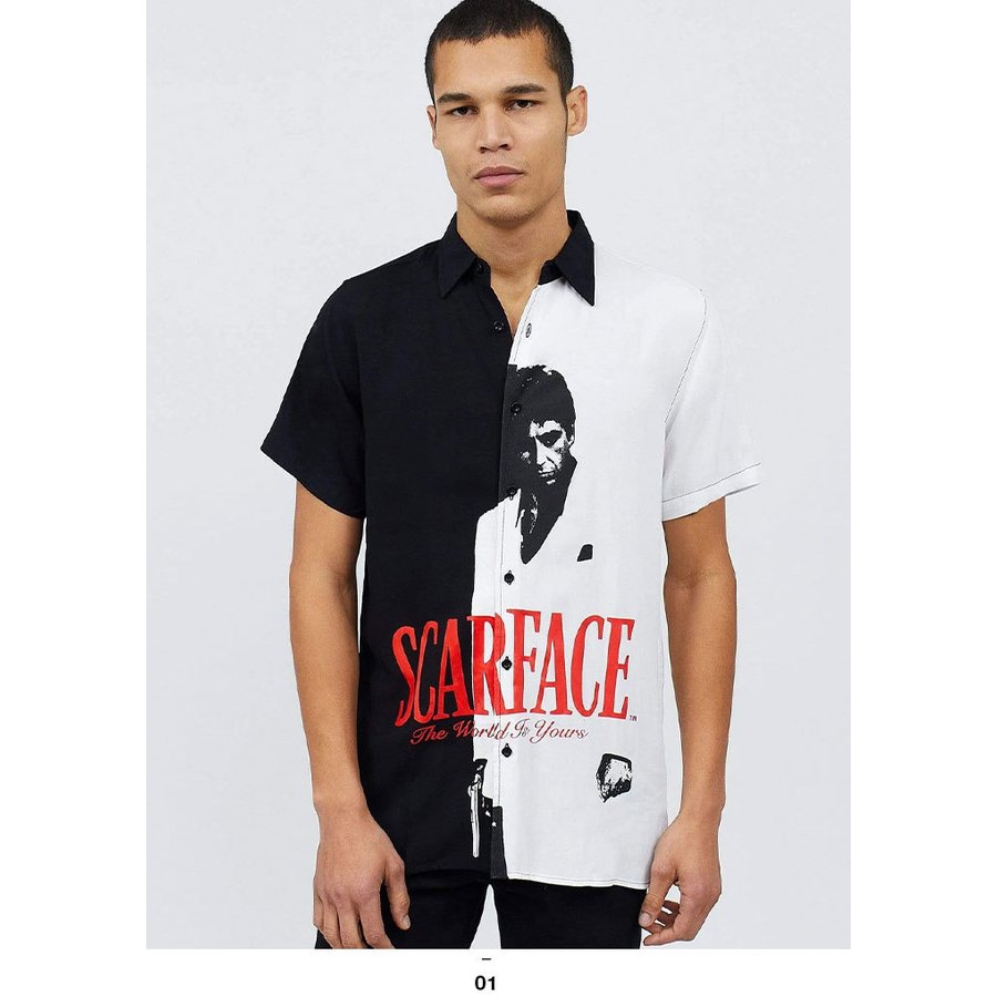 最旬トレンドパンツ Reason 映画 スカーフェイス 半袖シャツ メンズ 春夏用 白 大きいサイズ Scarface 限定 コラボ 公式グッズ リーズン シャツ 半袖 柄シャツ おしゃれ かっこいい 派手 大人 マフィア映画 B系 ヒップホップ ファッション ストリート系 ハイ ブランド 最旬トレンドパンツ Reason 映画 スカーフェイス 半袖シャツ メンズ 春夏用 白 大きいサイズ Scarface 限定 コラボ 公式グッズ リーズン シャツ 半袖 柄シャツ おしゃれ かっこいい 派手 大人 マフィア映画 B系 ヒップホップ ファッション ストリート系 ハイ ブランド
