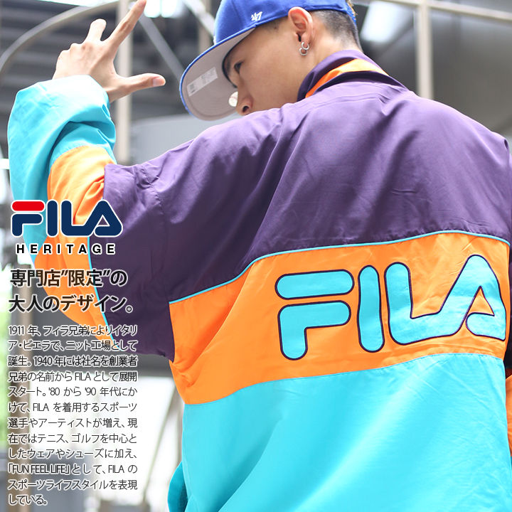 Fila フィラ 新作ウインドブレイカーが入荷 本格派大人のb系渋谷店スタッフのブログ