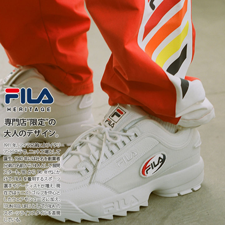 【FILA/フィラ】新作スニーカーが入荷！ : 本格派大人のB系渋谷店スタッフのブログ