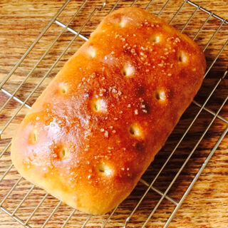 全粒粉１　基本のフォカッチャ６　池田愛実　レシピ　こねずにできる