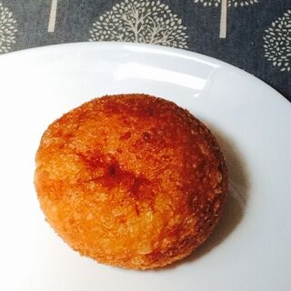 もっちりカレードーナツ　弥彦村　パン屋　ル・ラパン