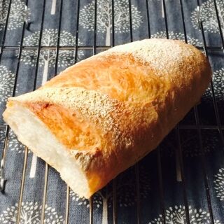 基本のバゲット 藤田千秋 レシピ こねない  パン