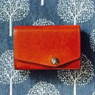 アブラサス　小さい財布　ブッティーロレザー　３年使用
